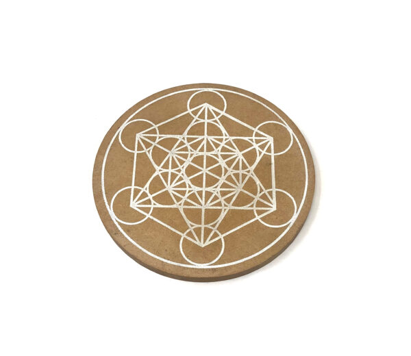 Shreyshti Wooden Grid Metatron approx 6"